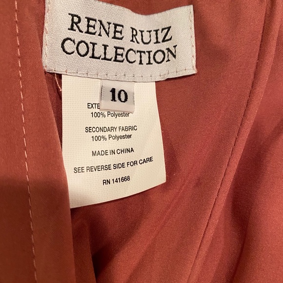 RENE RUIZ STRAPLESS GOWN - Picture 10 of 16